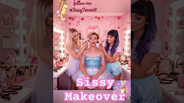 "from boy to princess: my first sissy makeover!" "from boy to princess: my first sissy makeover!"