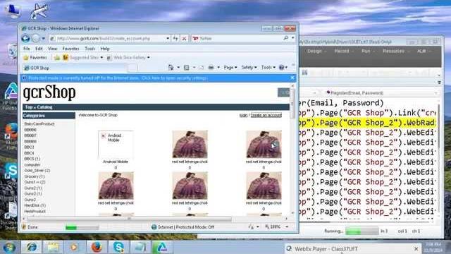 Web testing using uft Web testing using uft