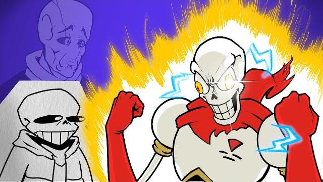 Papyrus becomes real!! || undertale animation Papyrus becomes real!! || undertale animation