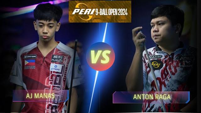 Aj manas vs anton raga | peri 9-ball open 2024 #billiards #nineball #9ballpool #highlights Aj manas vs anton raga | peri 9-ball open 2024 #billiards #nineball #9ballpool #highlights