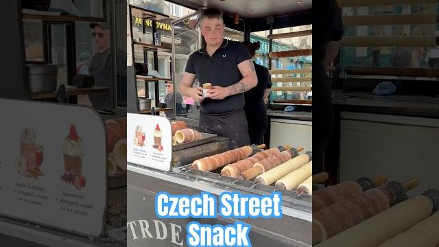 Czech street sweet #travel #prague #czech #czechia #streetfood #europe #europeantravel #hungary Czech street sweet #travel #prague #czech #czechia #streetfood #europe #europeantravel #hungary