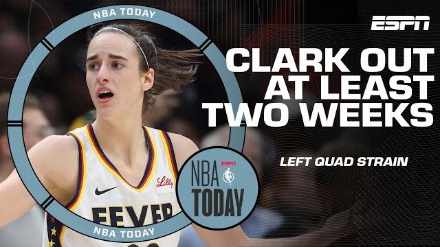 How serious is caitlin clark’s left quad strain? alexa philippou’s insight on the injury | nba today How serious is caitlin clark’s left quad strain? alexa philippou’s insight on the injury | nba today