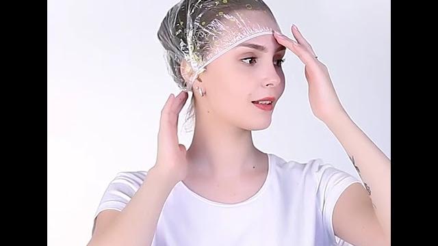 Шапочка для душа полиэтиленовая Шапочка для душа полиэтиленовая