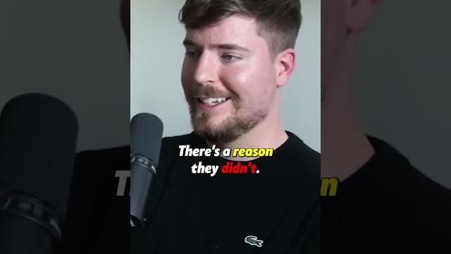 Mrbeast's best advice for new youtube creators Mrbeast's best advice for new youtube creators