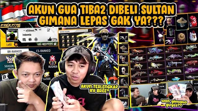 Akun sultan efdewe ditawar 50 juta?! lepas gak ya? Akun sultan efdewe ditawar 50 juta?! lepas gak ya?