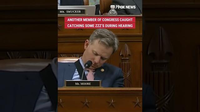 Caught snoozing: congressman dozes off mid-hearing #foxnews #shorts #news #naptime #politics #us Caught snoozing: congressman dozes off mid-hearing #foxnews #shorts #news #naptime #politics #us