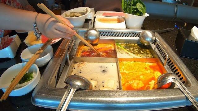 Chinese hot pot with amazing service Chinese hot pot with amazing service