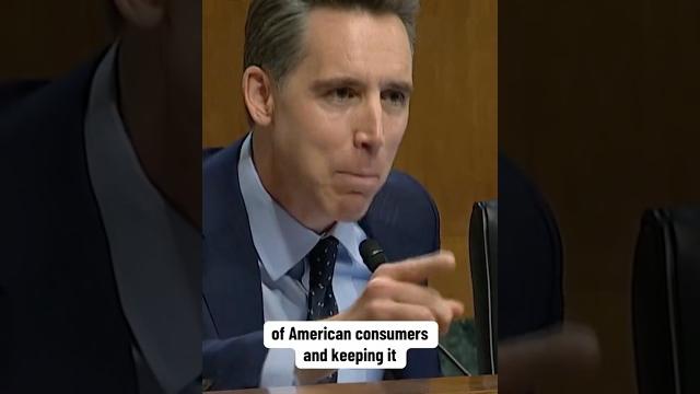Sen. josh hawley tells 23andme ceo he hopes his customers "sue you into oblivion” #shorts Sen. josh hawley tells 23andme ceo he hopes his customers "sue you into oblivion” #shorts