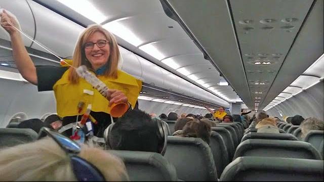 World's funniest flight attendant leaves passengers in hysterics World's funniest flight attendant leaves passengers in hysterics