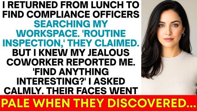 They inspected my office for 'violations' while i was on break. found something else... They inspected my office for 'violations' while i was on break. found something else...