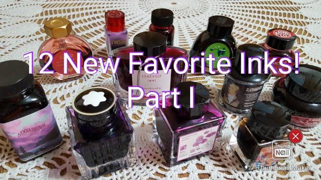 12 new favorite inks - part i 12 new favorite inks - part i