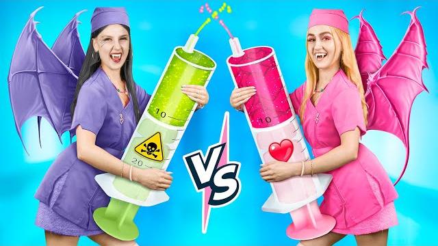 Больница вампиров! хороший доктор vs плохой доктор! Больница вампиров! хороший доктор vs плохой доктор!