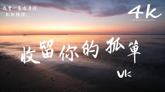 Vk - 收留你的孤單【高音質|動態歌詞lyrics】『收留你的孤單,壞心情幫你驅趕。』 Vk - 收留你的孤單【高音質|動態歌詞lyrics】『收留你的孤單,壞心情幫你驅趕。』