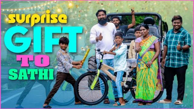 Surprise gift to sathi | pareshan boys1 Surprise gift to sathi | pareshan boys1