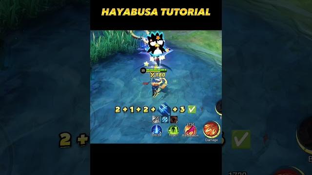 Hayabusa tutorial - mobile legends Hayabusa tutorial - mobile legends