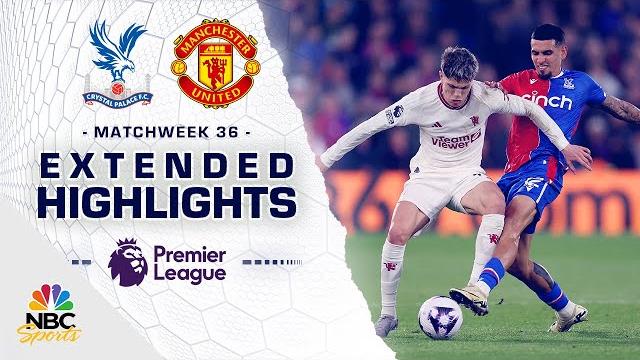 Crystal palace v. manchester united | premier league highlights | 5/6/2024 | nbc sports Crystal palace v. manchester united | premier league highlights | 5/6/2024 | nbc sports