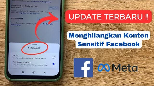 Cara menghilangkan konten sensitif di facebook Cara menghilangkan konten sensitif di facebook