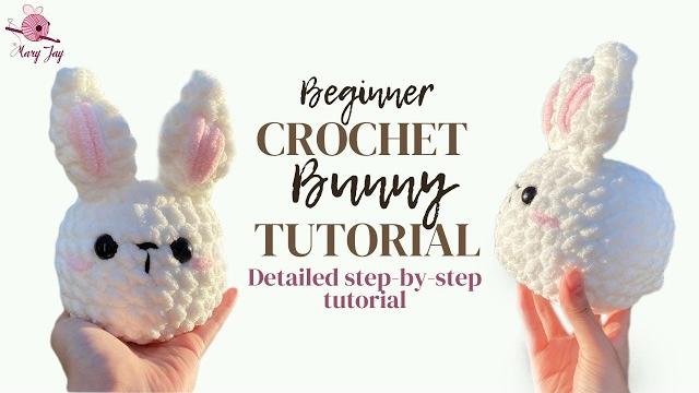 Step-by-step tutorial on how to crochet a bunny for beginners: quick, easy rabbit + free pattern Step-by-step tutorial on how to crochet a bunny for beginners: quick, easy rabbit + free pattern