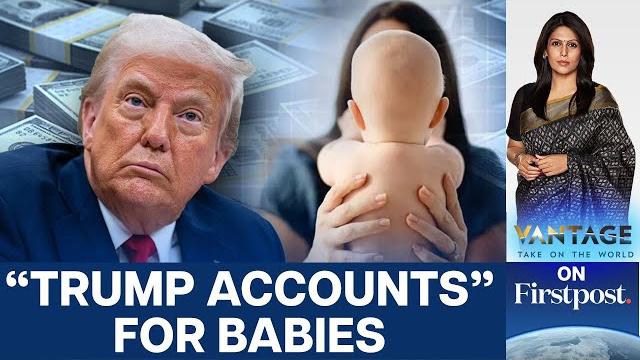 Trump pushes cash for kids. can it boost birth rate? | vantage with palki sharma | n18g Trump pushes cash for kids. can it boost birth rate? | vantage with palki sharma | n18g
