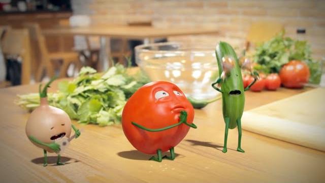 Funny crying tomato Funny crying tomato