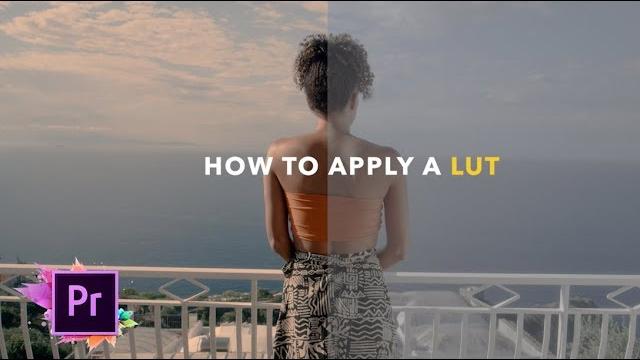 How to properly apply a lut in adobe premiere! How to properly apply a lut in adobe premiere!