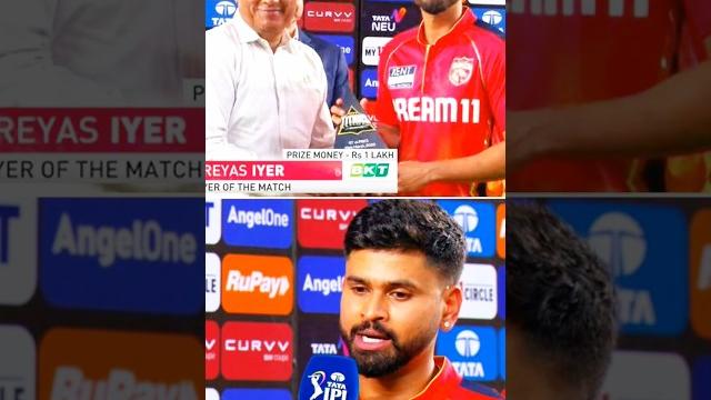 Shreyas iyer comilla player of the match ka award Shreyas iyer comilla player of the match ka award