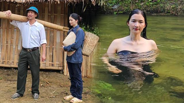 Kind man renovates old bamboo house for homeless girl. but danger lurks ! | lytieungoc Kind man renovates old bamboo house for homeless girl. but danger lurks ! | lytieungoc