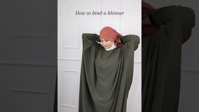 How to bind a khimar by ina collection#hijab #viral #fyp #hijabstyle #hijabfashion #abaya How to bind a khimar by ina collection#hijab #viral #fyp #hijabstyle #hijabfashion #abaya
