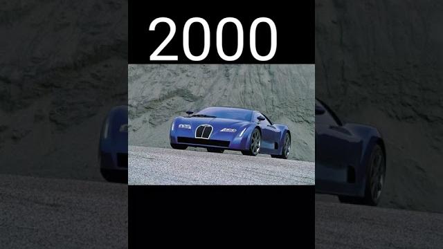 Evolution of bugatti (1910~2022) #shorts Evolution of bugatti (1910~2022) #shorts