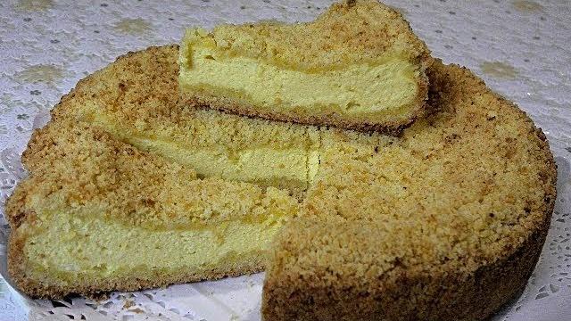 Королевская ватрушка/песочный пирог с творогом. Королевская ватрушка/песочный пирог с творогом.
