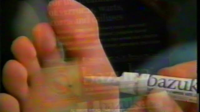 Bazuka verruca gel commercial 1995 Bazuka verruca gel commercial 1995