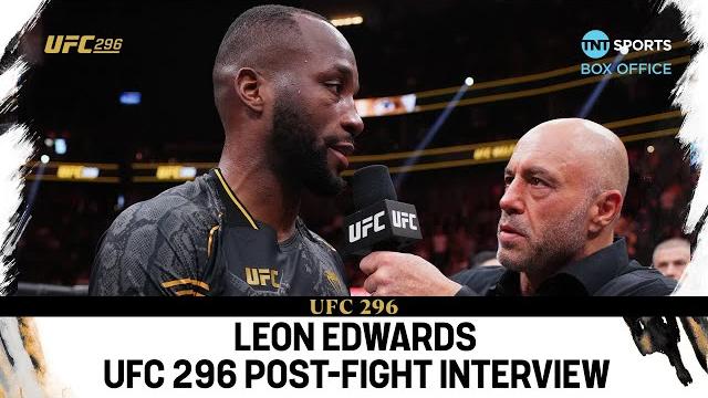 "this guy used my dad's death as entertainment." - leon edwards on colby covington #ufc296 "this guy used my dad's death as entertainment." - leon edwards on colby covington #ufc296