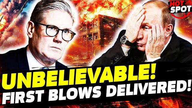 Ukrainian forces did unthinkable! explosions tear through russia!britain strikes moscow! | hot spot Ukrainian forces did unthinkable! explosions tear through russia!britain strikes moscow! | hot spot