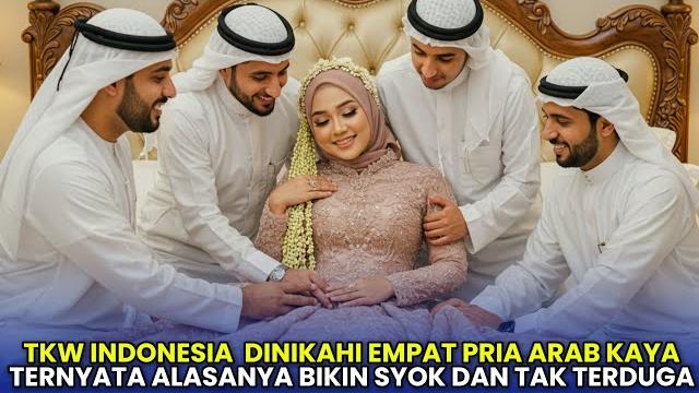Viral‼️tkw indonesia ini punya 4 suami pria arab, tak diduga alasanya bikin syok ternyata... Viral‼️tkw indonesia ini punya 4 suami pria arab, tak diduga alasanya bikin syok ternyata...