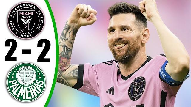 Messi hat-trick inter miami vs palmeiras 2-2 - all goals & highlights - club world cup 2025 Messi hat-trick inter miami vs palmeiras 2-2 - all goals & highlights - club world cup 2025