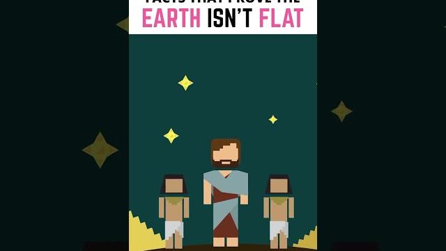 Proof the earth isn't flat! Proof the earth isn't flat!