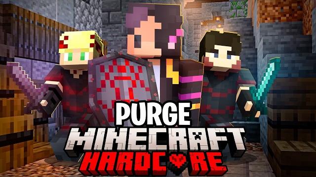 100 players simulate a medieval purge in minecraft... 100 players simulate a medieval purge in minecraft...