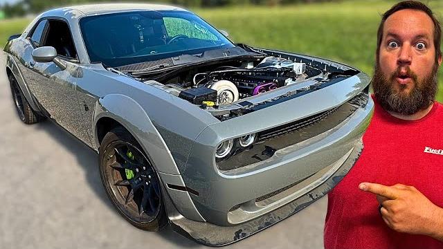 We 2jz swapped this dodge hellcat! We 2jz swapped this dodge hellcat!