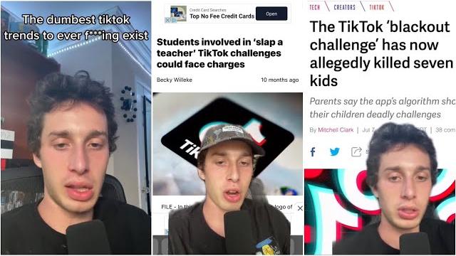 The dumbest tiktok trends to ever exist The dumbest tiktok trends to ever exist
