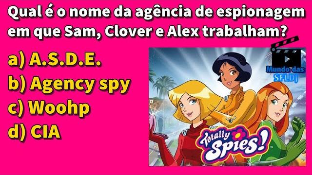 Quiz sobre três espiãs demais Quiz sobre três espiãs demais