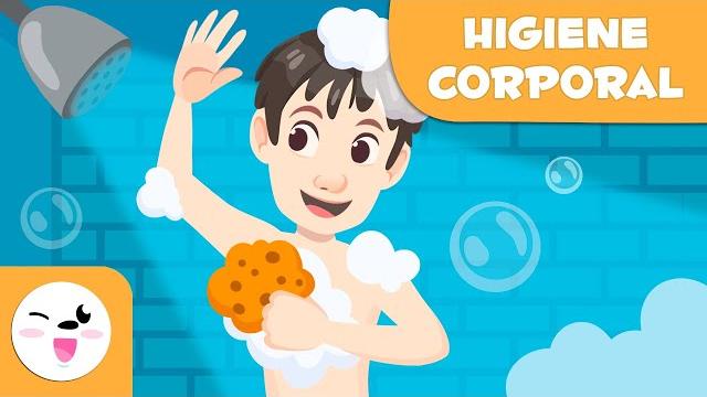 Higiene corporal para niños - hábitos de higiene - la ducha, lavado de manos, dientes y cara Higiene corporal para niños - hábitos de higiene - la ducha, lavado de manos, dientes y cara
