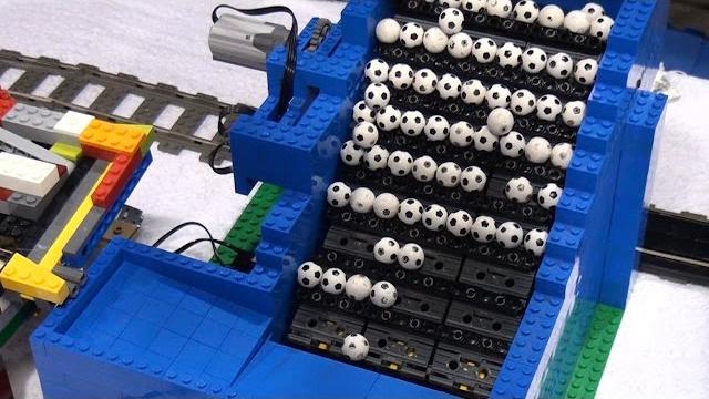 Lego great ball contraption / rube goldberg | brickfair alabama 2016 Lego great ball contraption / rube goldberg | brickfair alabama 2016