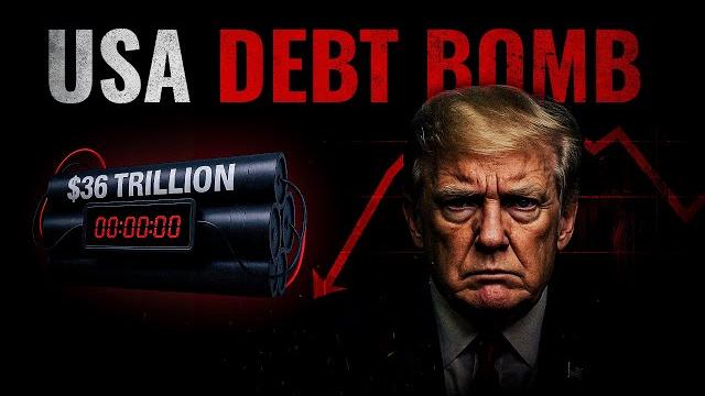 America is on red alert for its debt bomb of $36 trillion! india is in danger again? : case study America is on red alert for its debt bomb of $36 trillion! india is in danger again? : case study
