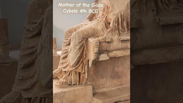 Cult statue of the mother of the gods. 4th b.c.e. #cybele #goddess #myth #museum #greekmythology Cult statue of the mother of the gods. 4th b.c.e. #cybele #goddess #myth #museum #greekmythology