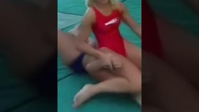 2 blond wrestling 2 blond wrestling