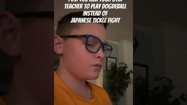Japanese tickle fight is wild Japanese tickle fight is wild