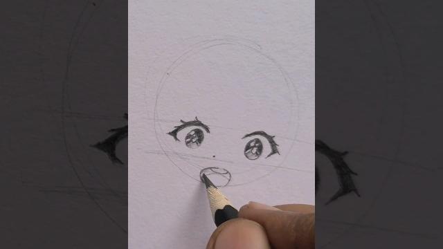 Lets draw a loli #shorts #art #anime #drawing Lets draw a loli #shorts #art #anime #drawing