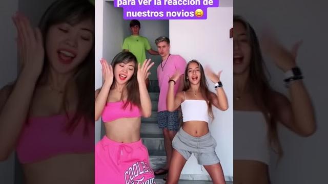 Baile trend de tiktok con ariann music y cesar abril se esperaban esa reaccion? #shorts Baile trend de tiktok con ariann music y cesar abril se esperaban esa reaccion? #shorts