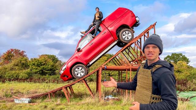 Modern toyota hilux durability test (yes they still make them) Modern toyota hilux durability test (yes they still make them)