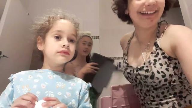 P1 sleepover/bath P1 sleepover/bath